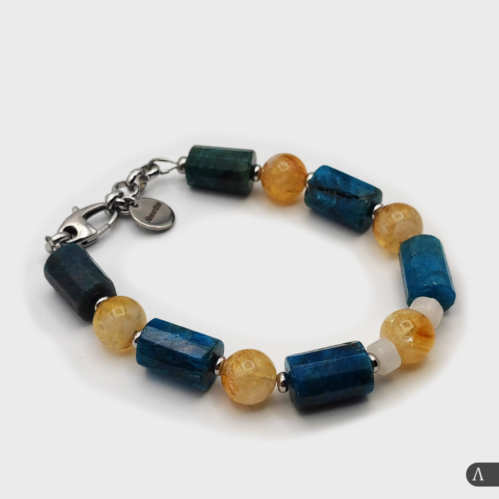 BRACCIALE POSEIDON APATITE